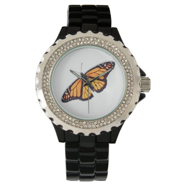 Reloj De Pulsera Mariposa monarca (Anverso)