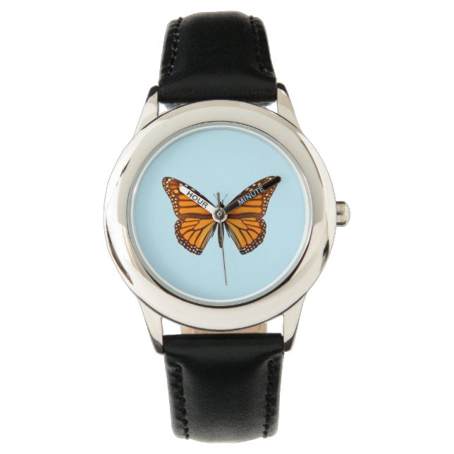 Reloj De Pulsera Mariposa monarca (Anverso)