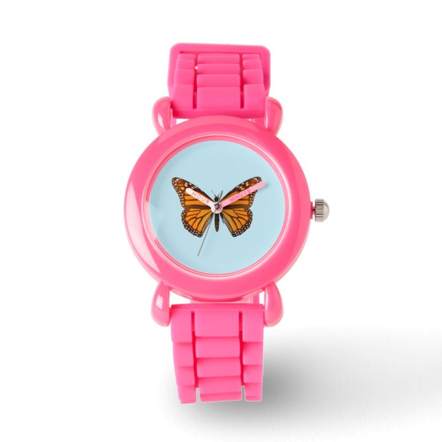 Reloj De Pulsera Mariposa monarca (Anverso)
