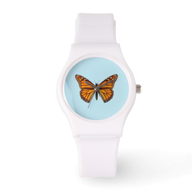 Reloj De Pulsera Mariposa monarca (Anverso)