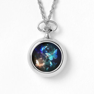 Reloj De Pulsera Mariposa nocturna fluida