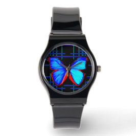 Reloj De Pulsera Mariposa Perla 