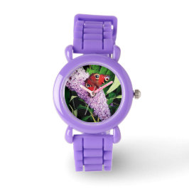 Reloj De Pulsera Mariposa roja