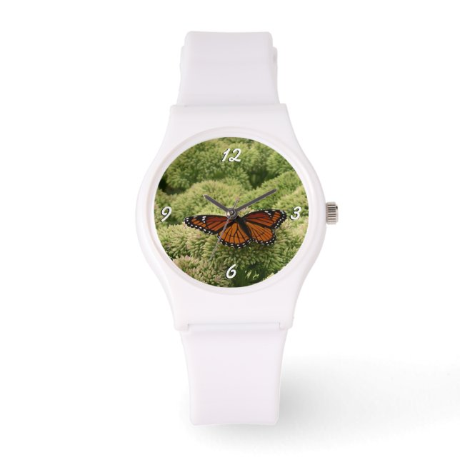 Reloj De Pulsera Mariposa Viceroy Hermosa Fotografía de la Naturale (Anverso)