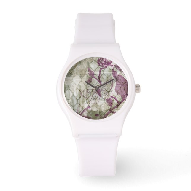 Reloj De Pulsera Mariposas árabes IV (Anverso)
