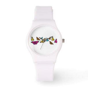 Reloj De Pulsera Mariposas coloridas - Ver