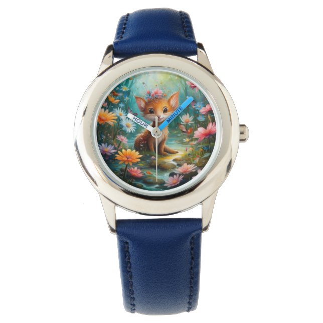 Reloj De Pulsera Mariposas de hongos mágicos (Anverso)