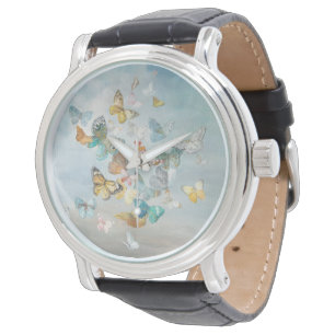 Reloj De Pulsera Mariposas en las nubes