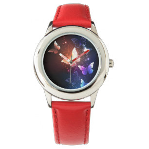 Reloj De Pulsera Mariposas nocturnas brillantes