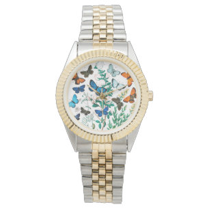 Reloj De Pulsera Mariposas, orugas de William Forsell Kirby