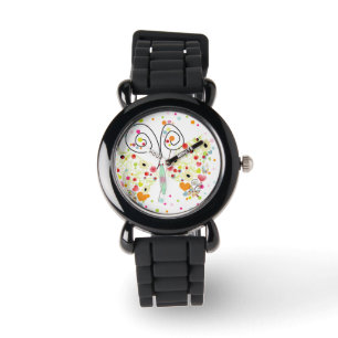 Reloj De Pulsera Mariposas retro de PixDezines