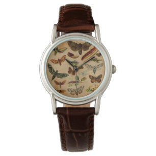 Reloj De Pulsera Mariposas y polillas antiguas (9).jpg