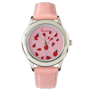 Reloj De Pulsera mariquitas lindas, personalizadas