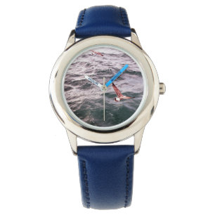 RELOJ DE PULSERA MARISCOS VOLANDO POR LAS OLAS DEL MAR