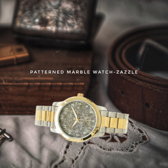 Reloj De Pulsera Mármol con estacas (Subido por el creador)