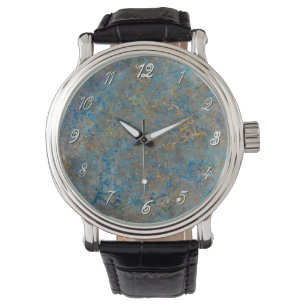 Reloj De Pulsera Mármol de lujo del lapislázuli