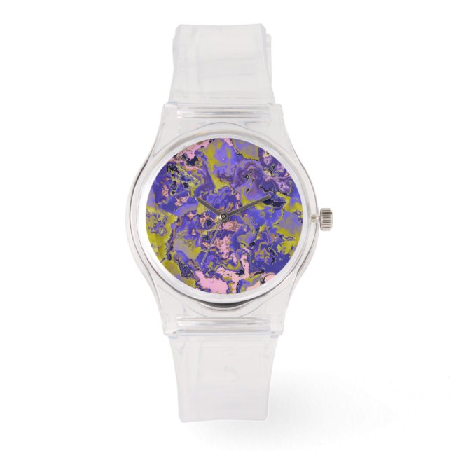 Reloj De Pulsera Mármol radiactivo (Anverso)