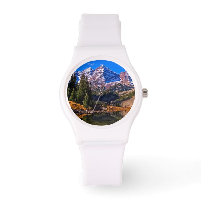 Reloj De Pulsera Maroon Bells (Anverso)