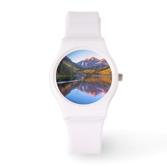 Reloj De Pulsera Maroon Bells Alpen Glow (Anverso)