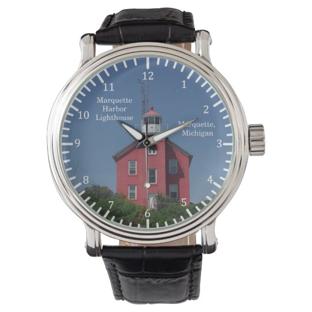 Reloj De Pulsera Marquette Harbour Lighthouse watch (Anverso)