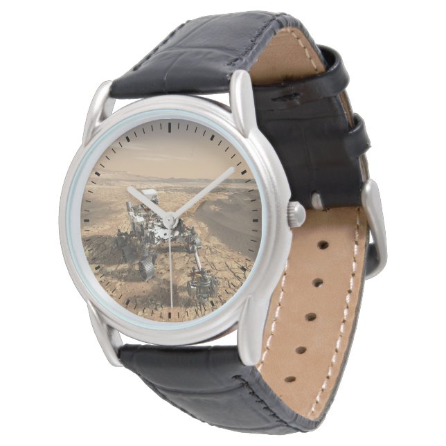 Reloj De Pulsera Marte 2020 En La Superficie De Marte. (Angular)
