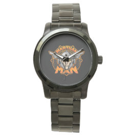 Reloj De Pulsera Martian Man Futuristic Logo Art