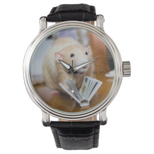 Reloj De Pulsera Marty Mouse me encanta leer Watch