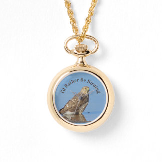 Reloj De Pulsera Más bien ser un rapero de nacimiento Hawk Birder