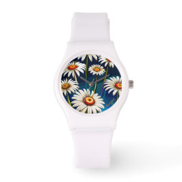 Reloj De Pulsera Más Daisies: Diversión floral y alegría