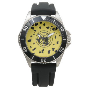 Reloj De Pulsera MÁS TIERRA #GLOBEXIT Watch (fondo amarillo)