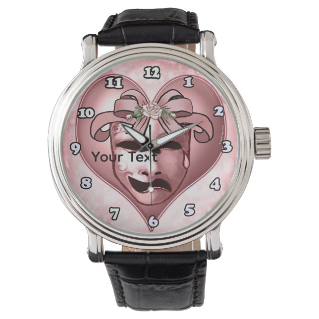 Reloj De Pulsera Máscara de actriz (Anverso)