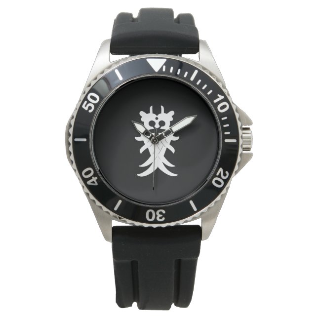 Reloj De Pulsera Máscara de Guerrero Viking (Anverso)