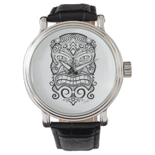 Reloj De Pulsera Máscara de Tiki