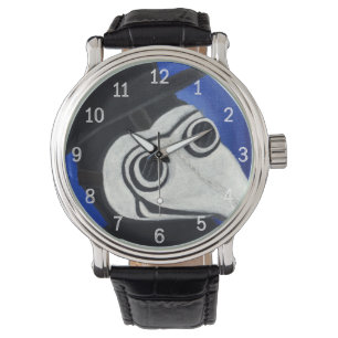 Reloj De Pulsera Máscara del médico de la plaga