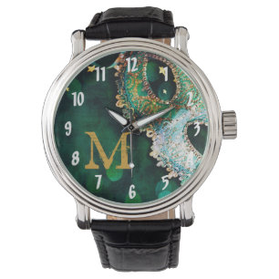 Reloj De Pulsera Mascarada disfraz disfraz Halloween Mardi Gras Wat