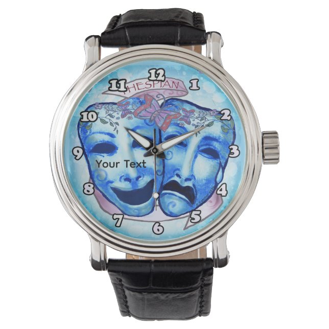 Reloj De Pulsera Máscaras de actor Aqua (Anverso)