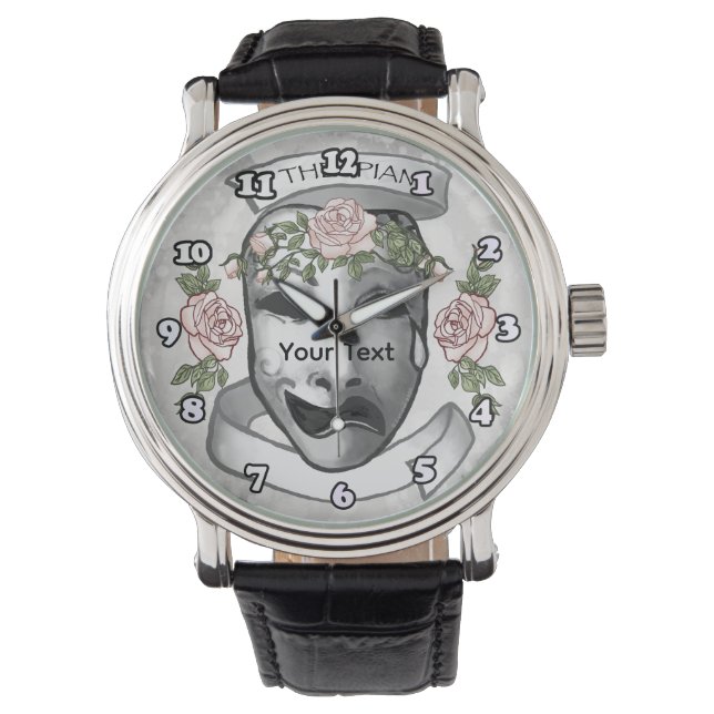 Reloj De Pulsera Máscaras de Actor Thespians (Anverso)