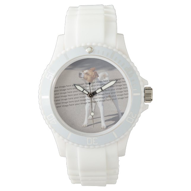 Reloj De Pulsera MASCOTA Foto ✨ encantador Personalizado (Anverso)