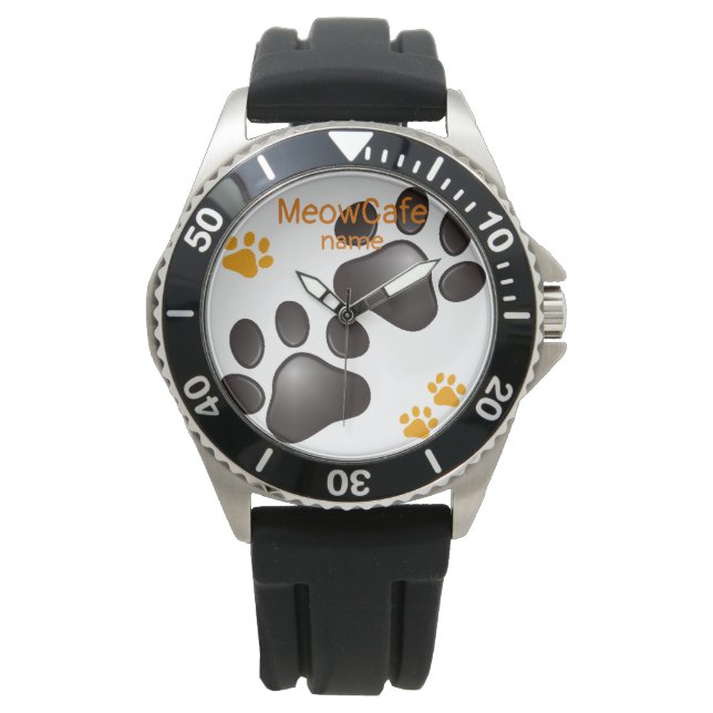Reloj De Pulsera Mascotas Empresas (tienda/cafetería/restaurante/su (Anverso)