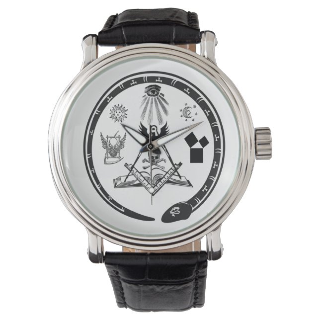 Reloj De Pulsera Masonic Watch (Anverso)