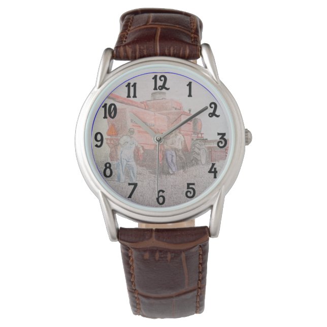 Reloj De Pulsera Massey Ferguson 300 Combine Watch (Anverso)