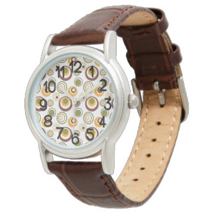 Reloj De Pulsera Masticadores de mandíbula MCM marrones