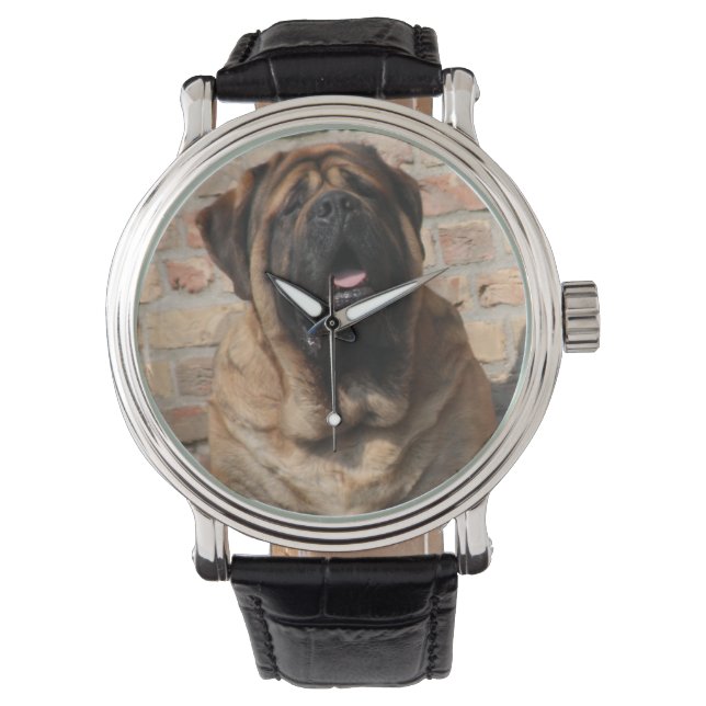 Reloj De Pulsera Mastiff englische Dogge (Anverso)