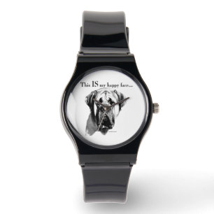 Reloj De Pulsera Mastiff Happy Face