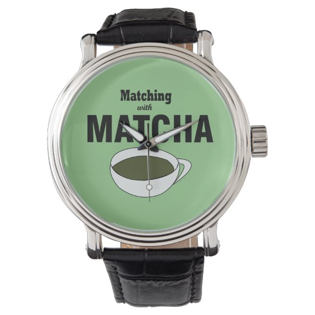 Reloj De Pulsera Matcha Green Tea (Anverso)