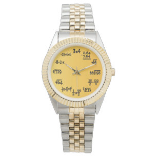 Reloj De Pulsera Matemáticas