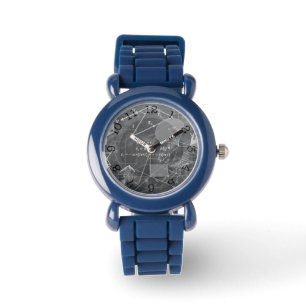 Reloj De Pulsera Math - Bezel con números negros Watch