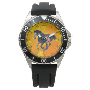 Reloj De Pulsera Matrícula de Pinto American Paint Horse Wrise watc