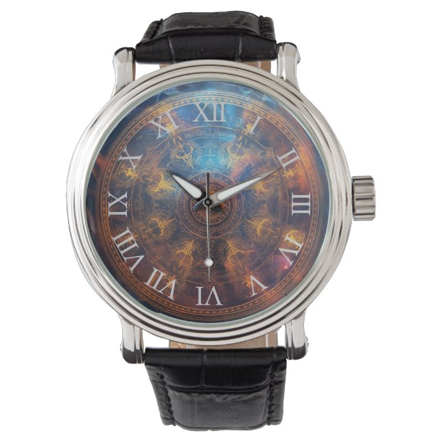 Reloj De Pulsera Matriz de Halo Cuántico (Anverso)