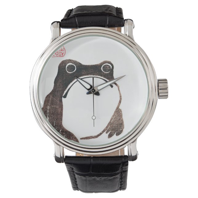 Reloj De Pulsera Matsumoto Hoji Frog (Anverso)